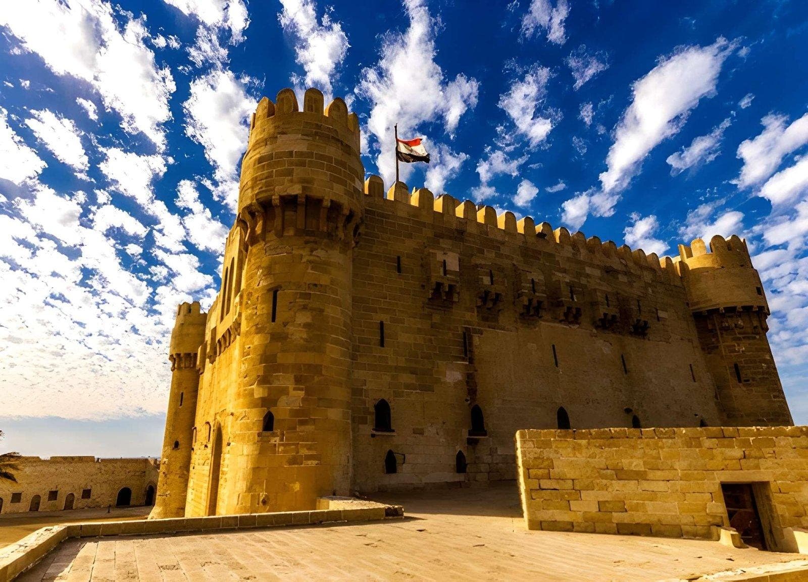 From Cairo: Alexandria Catacombs, Library & Qaitbay Citadel