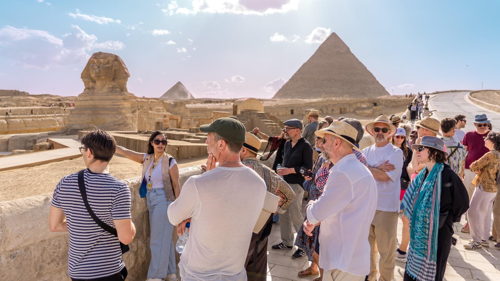 Cairo: Pyramids of Giza and The Sphinx Half-Day Guided Tour
