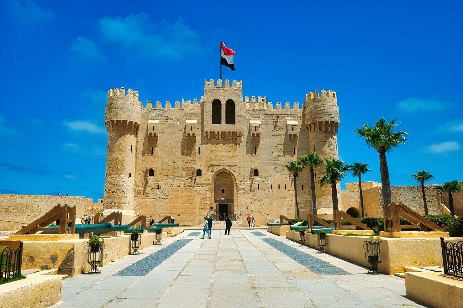 From Cairo: Alexandria Catacombs, Library & Qaitbay Citadel