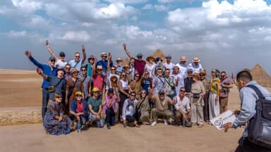 Cairo: Pyramids of Giza and The Sphinx Half-Day Guided Tour